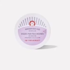 First Aid Beauty Ingrown Hair Pads with BHA & AHA NEW